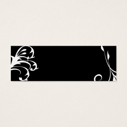 Skinny Card Black & White (Front)