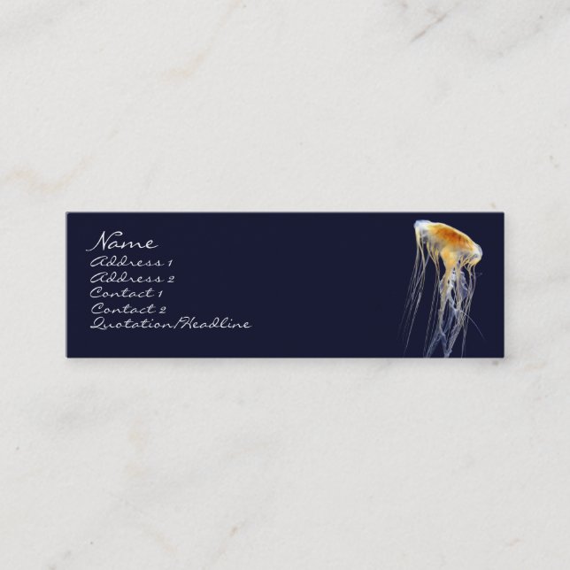 Skinny Card - Drifting Lace (Front)