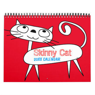 Skinny Cat Calendar