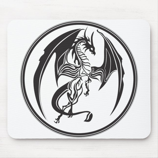 Skinny dragons... mouse pad (Front)