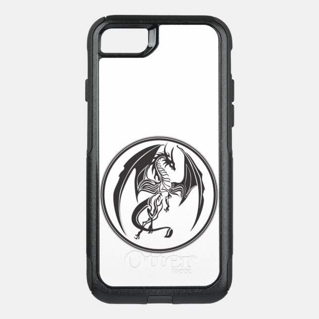 Skinny dragons... otterbox iPhone case (Back)