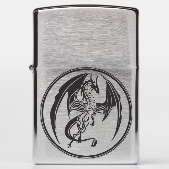 Skinny dragons... zippo lighter (Front)