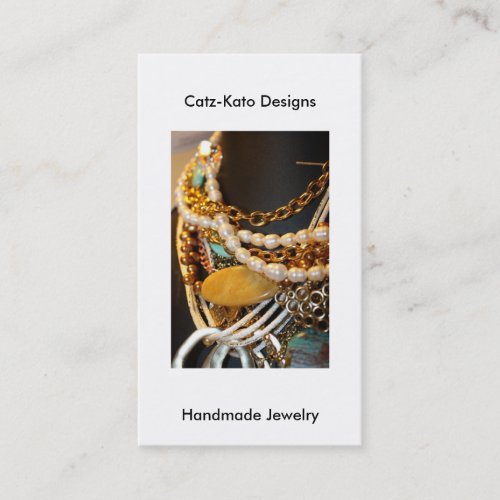 Skinny Jewelry Business Card
