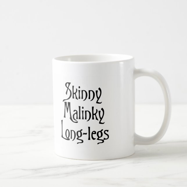 Skinny Malinky Longlegs funny scottish banter Coffee Mug (Right)