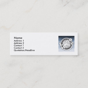 Skinny Mini Business Card