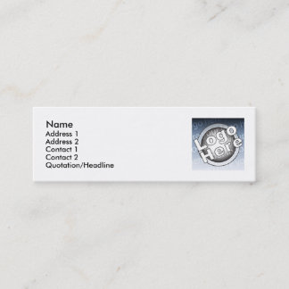 Skinny Mini Business Card