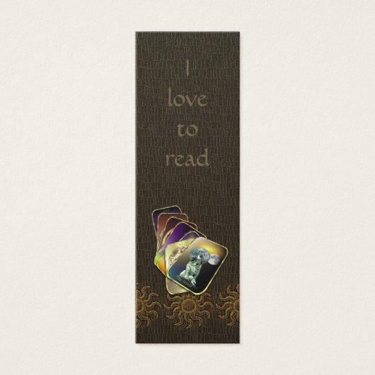 Skinny Mini Tarot Bookmarks (Front)