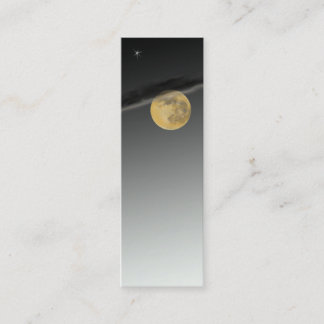 Skinny Moonscape Business Card