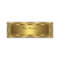 Skinny Ornate Gold Elegant Classy