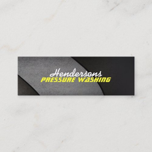 Skinny Pressure Washing Business Cards