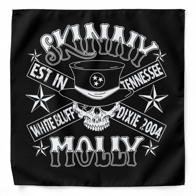 Skinny Skull Bandana (Front)