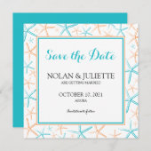 Skinny Starfish Wedding Save the Date (Front/Back)