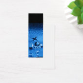 Skinny Vertical Freight Logistics Template Blue (Desk)