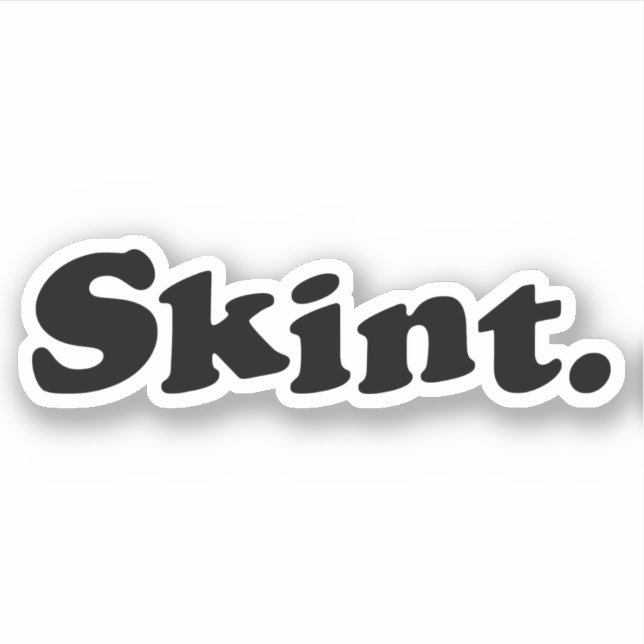 Skint. Sticker (Front)