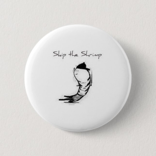 Skip Button/Pin Pinback Button (Front)
