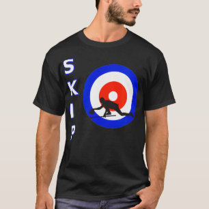 Skip Curling Sport  For The Curlers T-Shirt