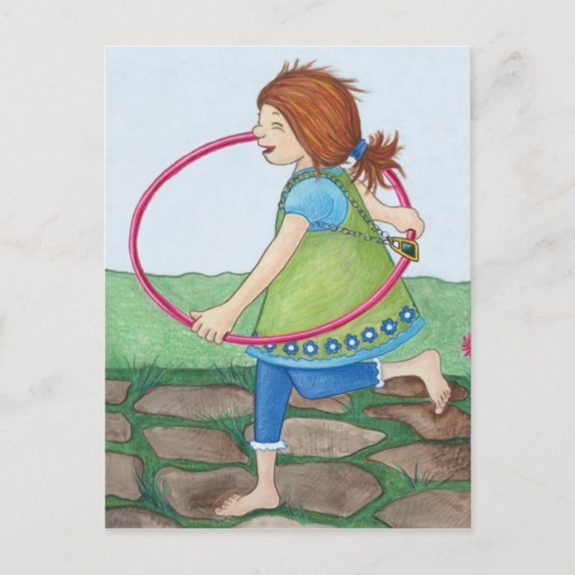 Skip To My Loo Postcard (Front)