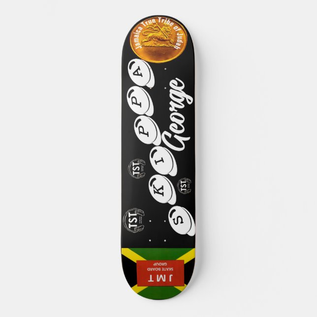 SKIPPA GEORGE 8 1/4" Skateboard Deck (Front)