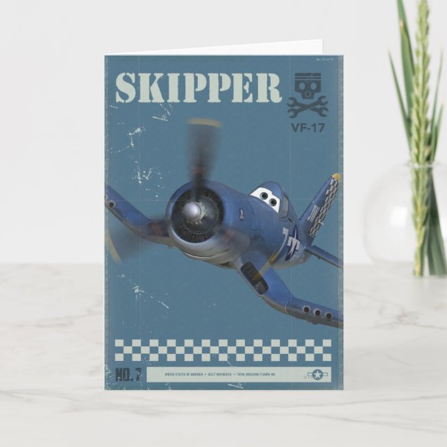 Skipper No. 7 Card (Front)