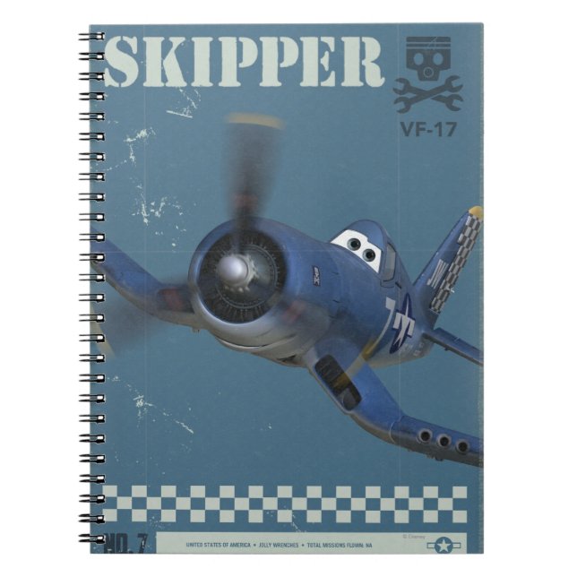 Skipper No. 7 Notebook (Front)