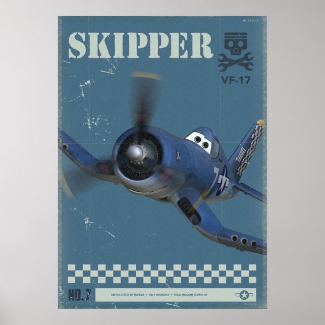 Skipper No. 7 Poster (Front)