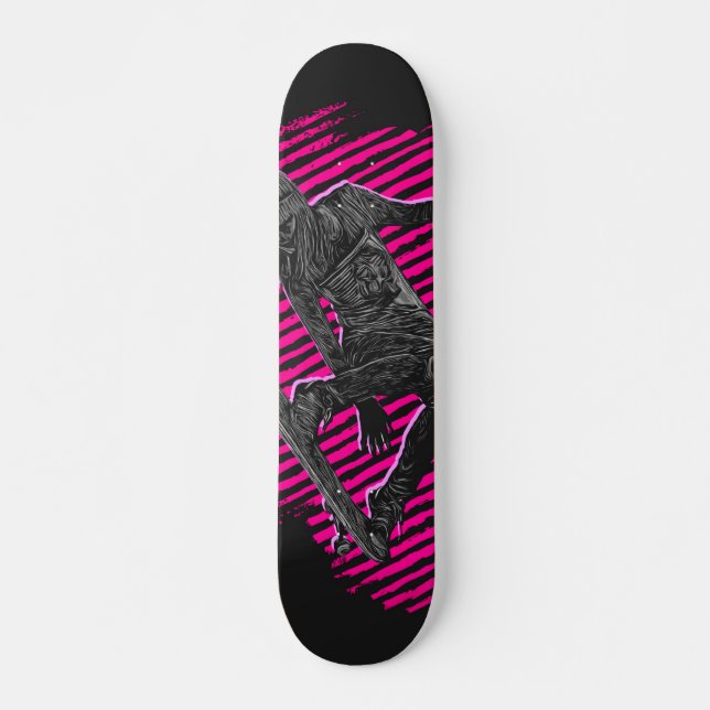 Skipper Skater Skipping Skateboard (Front)