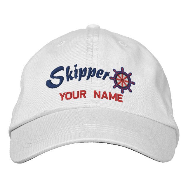 SKIPPER Wheel Personalize it! Cap (Front)