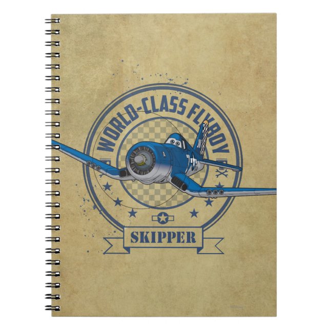 Skipper - World Class Flyboy Notebook (Front)