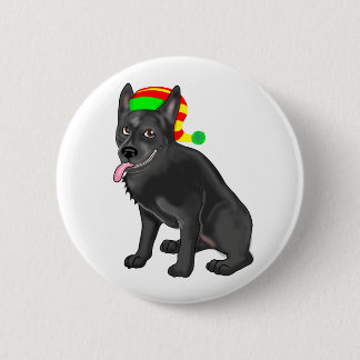 Skipperke Gnome Pinback Button