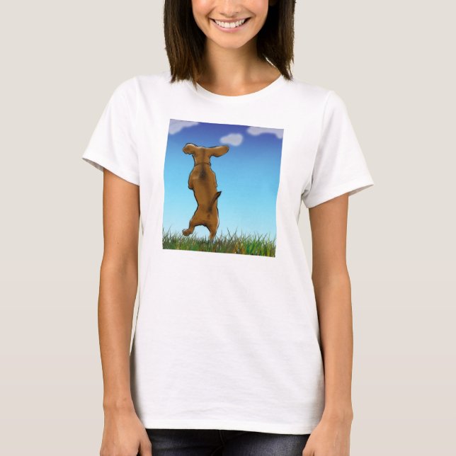 Skipping Doxie Tank Top (Front)