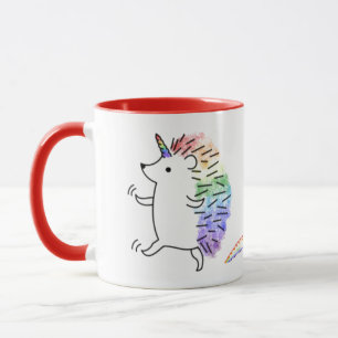 Skipping Hedgicorn Mug