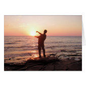 Skipping Rocks Into the Sunset (Front Horizontal)