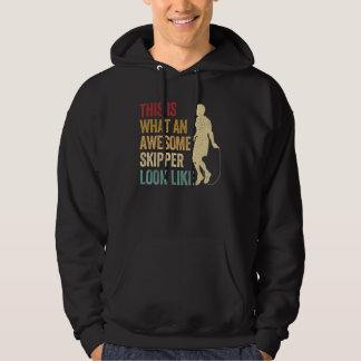 Skipping Rope Jumping Rope Jump Rope Awesome Skipp Hoodie