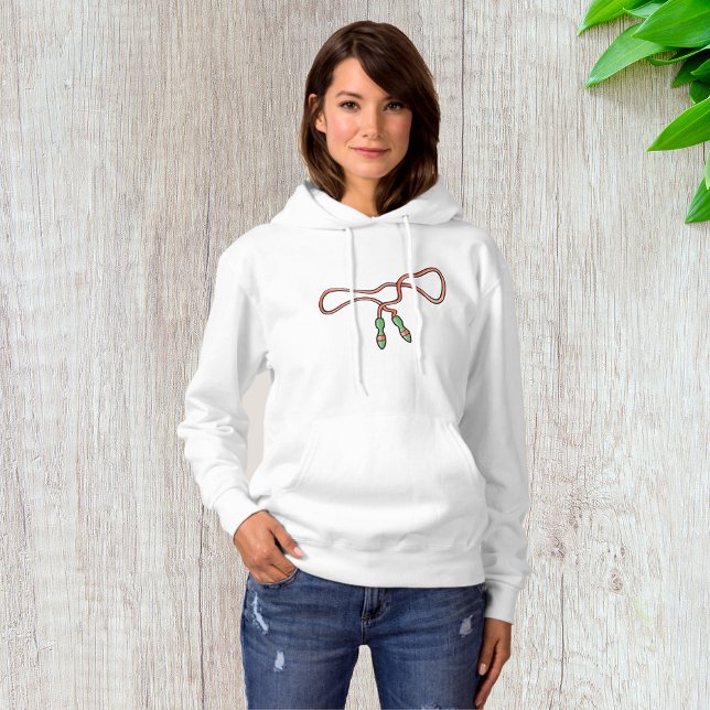 Skipping Rope Womens Hoodie (Creator Uploaded)