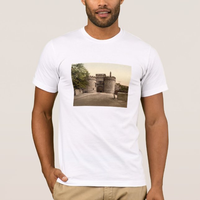 Skipton Castle Gateway, Yorkshire, England T-Shirt (Front)