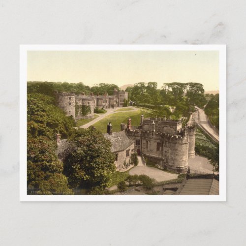 Skipton Castle Yorkshire England Postcard