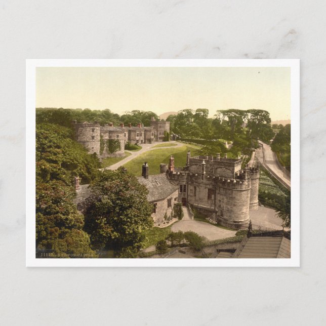 Skipton Castle, Yorkshire, England Postcard (Front)