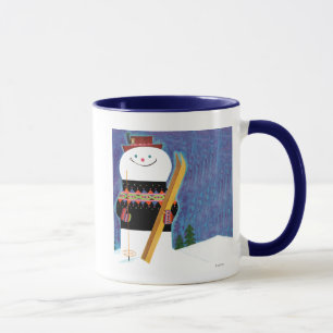 Skis for Snowman Mug