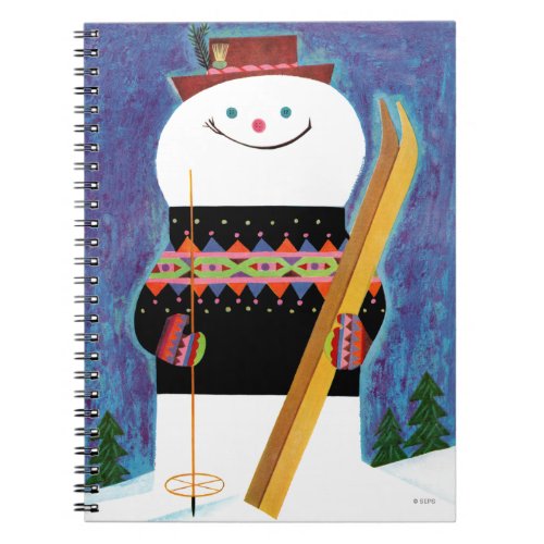 Skis for Snowman Notebook
