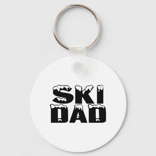 skis keychain