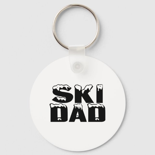 skis keychain (Front)