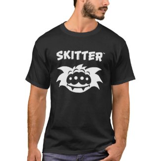 SKITTER - Jack The Spider - Head - White T-Shirt