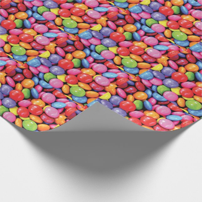 Skittles Pattern   Wrapping Paper (Corner)