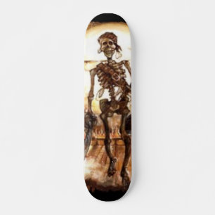 skleleton pirate skateboard