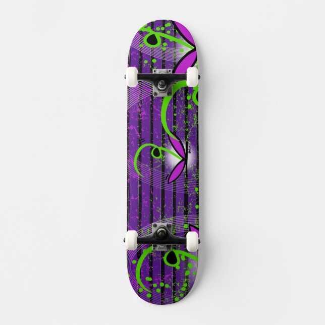 SklinesArt – Bold Logo Skateboard (Front)