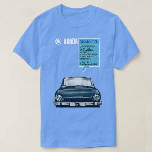 SKODA 1000MB 1970  T-Shirt (Design Front)