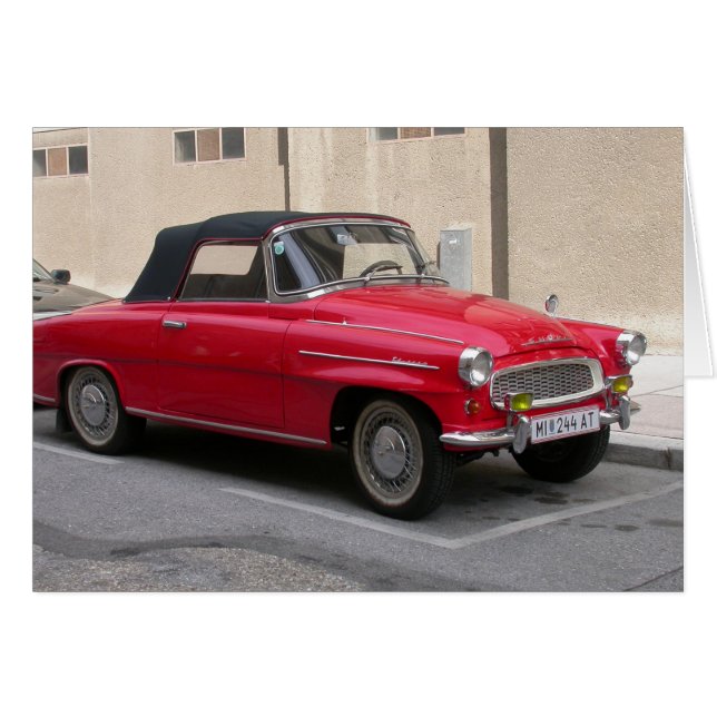 Skoda Felicia Cards (Front Horizontal)