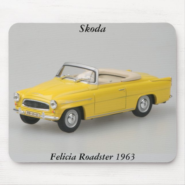 Skoda Felicia Roadster 1963 Mousepad (Front)
