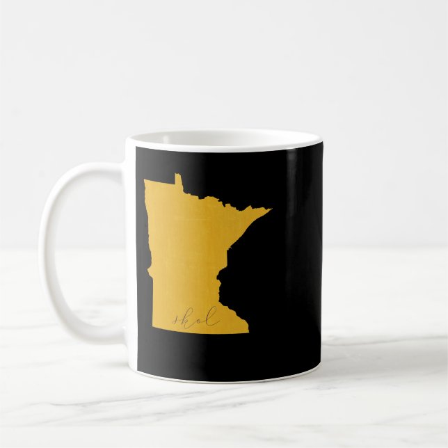 Skol Minnesota Vikings Coffee Mug (Left)
