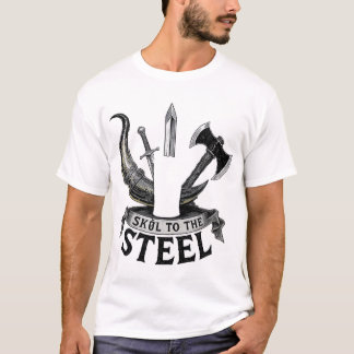Skol to the Steel - Warrior's Feast Emblem T-Shirt